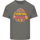 Coming Soon New Baby Pregnancy Pregnant Kids T-Shirt Childrens Charcoal