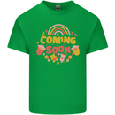 Coming Soon New Baby Pregnancy Pregnant Kids T-Shirt Childrens Irish Green