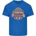 Coming Soon New Baby Pregnancy Pregnant Kids T-Shirt Childrens Royal Blue