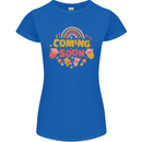 Coming Soon New Baby Pregnancy Pregnant Womens Petite Cut T-Shirt Royal Blue