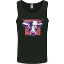 Cool Cow Bull With Glasses Mens Vest Tank Top Black