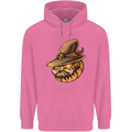 Cool Pumpkin Halloween Mens 80% Cotton Hoodie Azelea