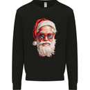 Cool Santa Summer Christmas Vibes Mens Sweatshirt Jumper Black