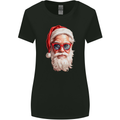 Cool Santa Summer Christmas Vibes Womens Wider Cut T-Shirt Black