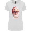 Cool Santa Summer Christmas Vibes Womens Wider Cut T-Shirt White