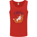 Corgi Anatomy Dog Mens Vest Tank Top Red