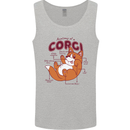 Corgi Anatomy Dog Mens Vest Tank Top Sports Grey