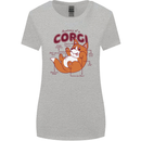 Corgi Anatomy Dog Womens Wider Cut T-Shirt Sports Grey