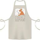 Corgi Sleeping Dog Cotton Apron 100% Organic Natural