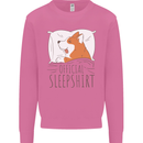 Corgi Sleeping Dog Mens Sweatshirt Jumper Azalea