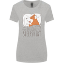 Corgi Sleeping Dog Womens Wider Cut T-Shirt Sports Grey