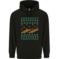 Cornholy Christmas Cornhole Xmas Childrens Kids Hoodie Black