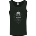 Cosmic Skull Mens Vest Tank Top Black