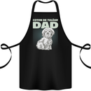 Coton de Tulear Dad Dog Cotton Apron 100% Organic Black