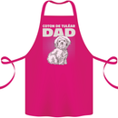 Coton de Tulear Dad Dog Cotton Apron 100% Organic Pink