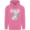 Coton de Tulear Dad Dog Mens 80% Cotton Hoodie Azelea