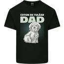 Coton de Tulear Dad Dog Mens Cotton T-Shirt Tee Top Black