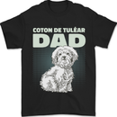 Coton de Tulear Dad Dog Mens T-Shirt 100% Cotton Black