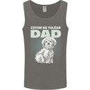 Coton de Tulear Dad Dog Mens Vest Tank Top Charcoal