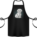 Coton de Tulear Dog Cotton Apron 100% Organic Black