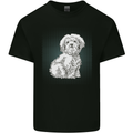 Coton de Tulear Dog Mens Cotton T-Shirt Tee Top Black