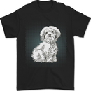 Coton de Tulear Dog Mens T-Shirt 100% Cotton Black