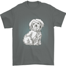 Coton de Tulear Dog Mens T-Shirt 100% Cotton Charcoal