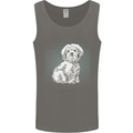 Coton de Tulear Dog Mens Vest Tank Top Charcoal