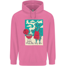 Cow BBQ Funny Grilling Food Mens 80% Cotton Hoodie Azelea