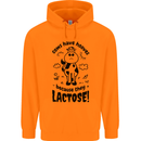 Cows Have Hooves Because They Lack Toes Childrens Kids Hoodie Orange