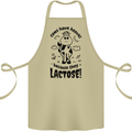 Cows Have Hooves Because They Lack Toes Cotton Apron 100% Organic Khaki