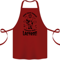 Cows Have Hooves Because They Lack Toes Cotton Apron 100% Organic Maroon