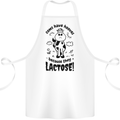 Cows Have Hooves Because They Lack Toes Cotton Apron 100% Organic White