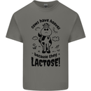 Cows Have Hooves Because They Lack Toes Kids T-Shirt Childrens Charcoal
