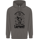 Cows Have Hooves Because They Lack Toes Mens 80% Cotton Hoodie Charcoal