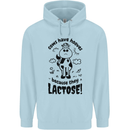 Cows Have Hooves Because They Lack Toes Mens 80% Cotton Hoodie Light Blue