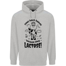 Cows Have Hooves Because They Lack Toes Mens 80% Cotton Hoodie Sports Grey