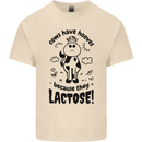 Cows Have Hooves Because They Lack Toes Mens Cotton T-Shirt Tee Top Natural