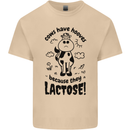 Cows Have Hooves Because They Lack Toes Mens Cotton T-Shirt Tee Top Sand