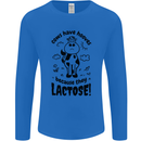Cows Have Hooves Because They Lack Toes Mens Long Sleeve T-Shirt Royal Blue