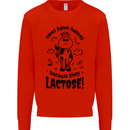 Cows Have Hooves Because They Lack Toes Mens Sweatshirt Jumper Bright Red