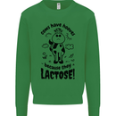 Cows Have Hooves Because They Lack Toes Mens Sweatshirt Jumper Irish Green