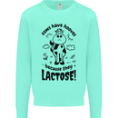 Cows Have Hooves Because They Lack Toes Mens Sweatshirt Jumper Peppermint