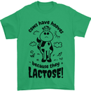 Cows Have Hooves Because They Lack Toes Mens T-Shirt 100% Cotton Irish Green