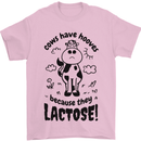 Cows Have Hooves Because They Lack Toes Mens T-Shirt 100% Cotton Light Pink