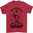 Cows Have Hooves Because They Lack Toes Mens T-Shirt 100% Cotton Red