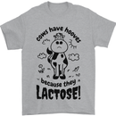 Cows Have Hooves Because They Lack Toes Mens T-Shirt 100% Cotton Sports Grey