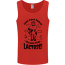 Cows Have Hooves Because They Lack Toes Mens Vest Tank Top Red