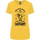 Cows Have Hooves Because They Lack Toes Womens Wider Cut T-Shirt Yellow