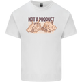 Cows Not a Product Animal Rights Vegan Mens Cotton T-Shirt Tee Top White